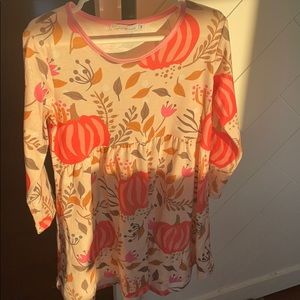Adorable fall Thanksgiving dress